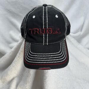 Truglo Trucker Hat Men's Mesh Snap Back‎ Black Optics Hunting Scope